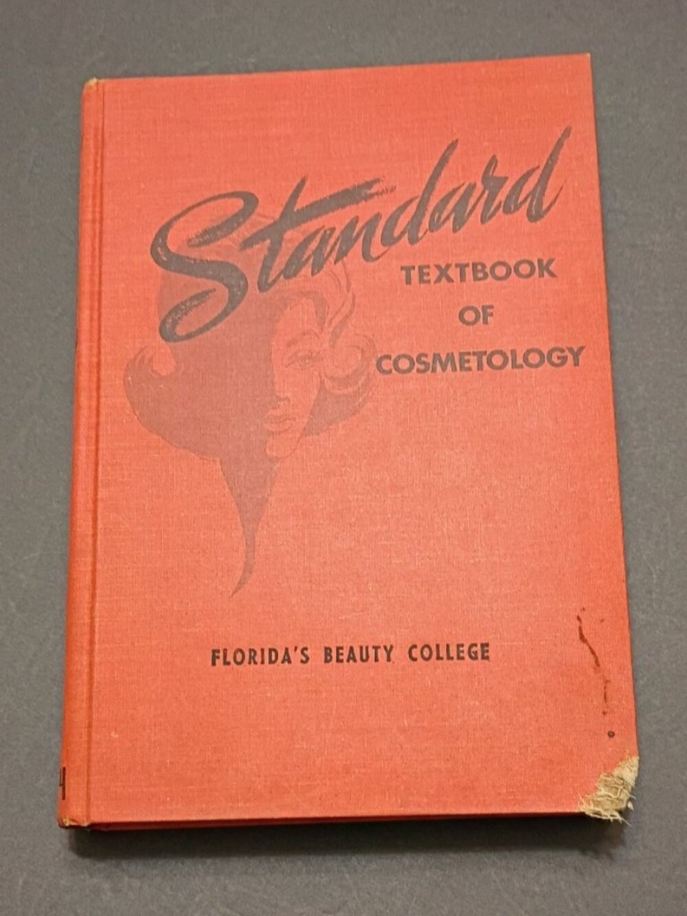 Vintage Standard Textbook of Cosmetology Academy Of Hair Design Hardcover 1972